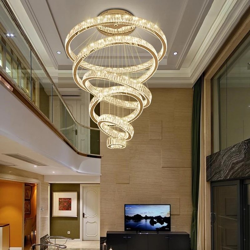 Big best sale modern chandelier